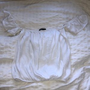 off the shoulder shirt